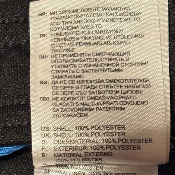 Adidas Womens Climacool Black‎ Joggers Size XL Blue Stripes Athletic Running - Picture 11 of 11